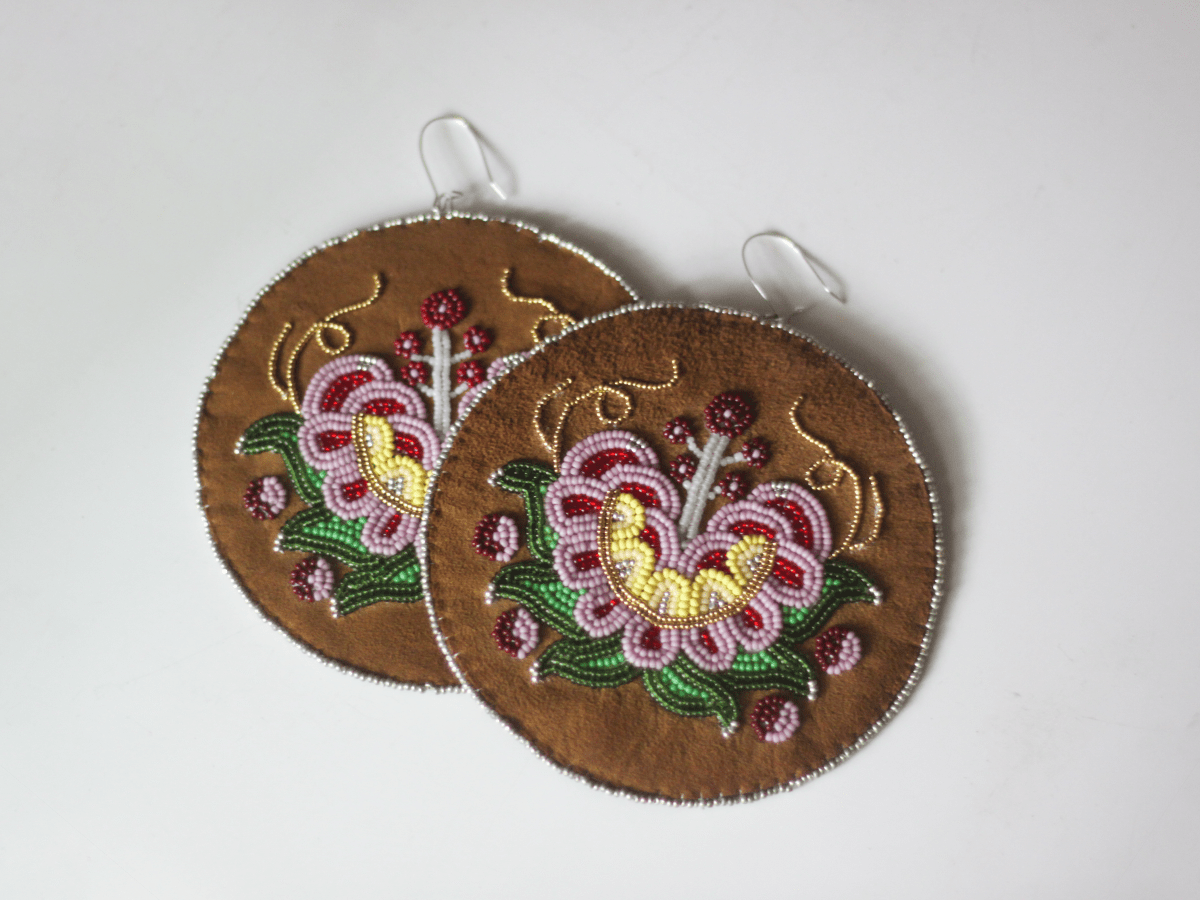 Medallion earrings, 2023